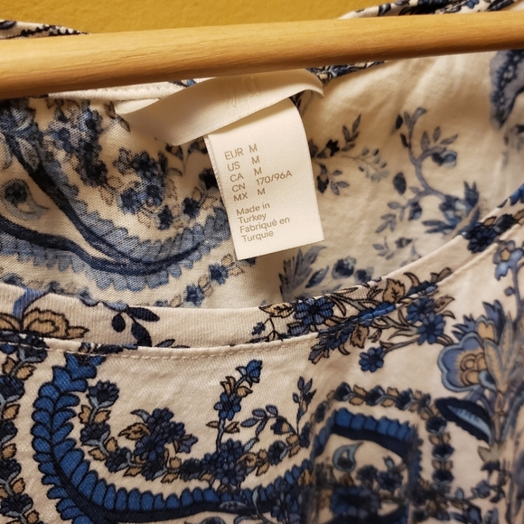 H&M Paisley crop top - Picture 3 of 4